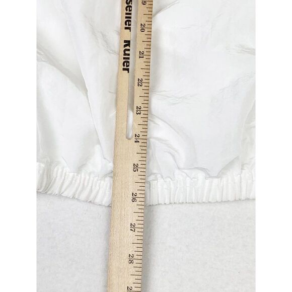 Vintage Surf Style American Flag Jacket Pull Over Windbreaker Pockets - Picture 10 of 10